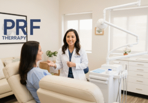PRF therapy dentist