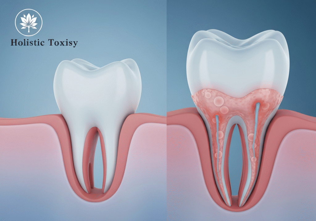 root canal toxicity