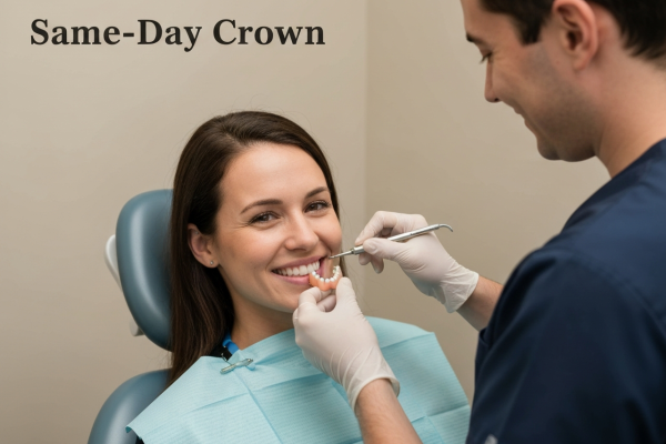 same-day dental crowns